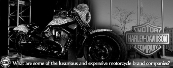 Luxurious and expensive motorcycle brand companies
